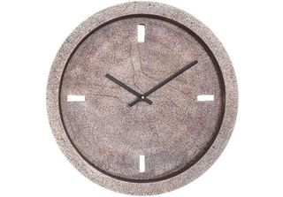 Ptmd Orologio Klok - 38X38X4 Cm - Alluminio - Oro