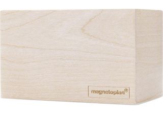 Magnetoplan 1228649 Magnetoplan Lavagna-Organizzatore Serie Legno, Birke
