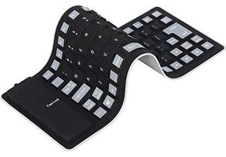 Ashata Tastiera In Silicone Impermeabile, Tastiera Usb Flessibile Pieghevole An…