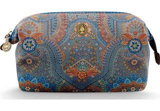 Pip Studio Borsa Da Toilette Cooper Cosmetic Purse Jabali Blue