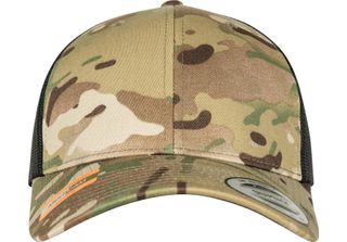 Flexfit 6606MC | Retro Trucker Multicam®, Chiusura A Strappo - Colore: Multicam…