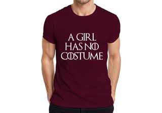Maglietta Da Uomo A Girl Has No Costume Halloween Saying Fantasy Parody Girls, …