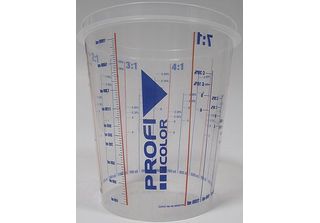 Profi Color Accessori Per La Pittura Tazza Di Miscelazione U Tazza Da 2.300 Ml