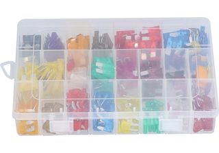 300Pcs Auto Blade Fuse Automotive Medium Small Pes Fuses Replacement Kit Con Cl…