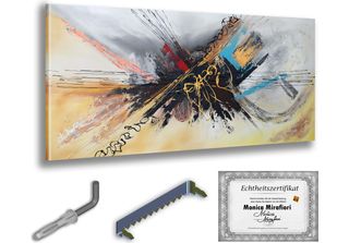 Monica Mirafiori I 100% Dipinto A Mano I Quadro "L'energia"" 100X50Cm | Quadro …