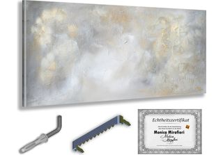 Monica Mirafiori I 100% Dipinto A Mano I Quadro "Attenzione"" 120X60Cm | Quadro…