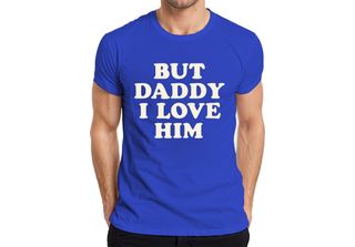 Maglietta Da Uomo Vintage But Daddy I Love Him Papa I Love Him Love Gift, Blu, …