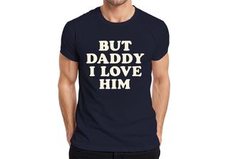Maglietta Da Uomo Vintage But Daddy I Love Him Papa I Love Him Love Gift, Navy,…
