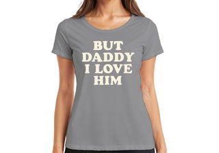 Maglietta Vintage Da Donna But Daddy I Love Him Papa I Love Him Love Gift, Grig…