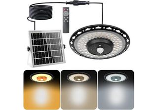 Createstar Lampada Solare A Sospensione, Luci Da Esterno, 3000 Lm, Lampada A 3 …