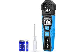 Anemometro Digitale Anemometro Digitale Mestek Meter Palmare Velocità Temperatu…