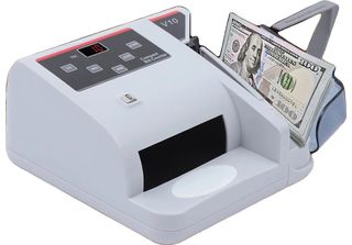 Contasoldi, 600 Banconote/Min, Rilevamento Uv/Mg/Wm, Design Compatto, Funzionam…