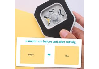 3-In-1 Corner Rounder Punch R4/R7/R10Mm Round Corner Trimmer Cutter For Card Ph…