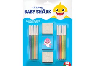 Set Di Timbri Multiprint -Baby Shark-. 11Dlg.