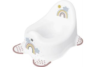 Keeeper 1864810029700 Keeeper Kids Babytopf "Adam Rainbow"", Weiß"