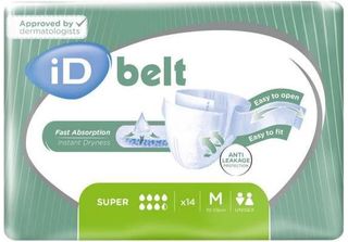 Cintura Id Expert Super Medium - 4 Confezioni Da 14 Cuscinetti