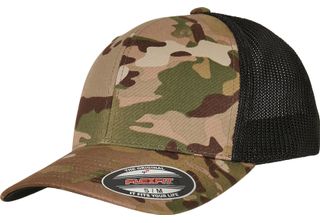 Cappello A Rete Flexfit Multicam Trucker