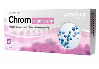 Cromo Organico - Integratore Alimentare, 60 Capsule - Aktivlab Pharma