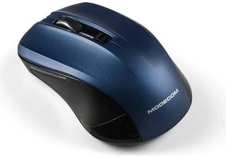 Modecom WM9.1 Mouse Ottico Wireless Nero E Blu