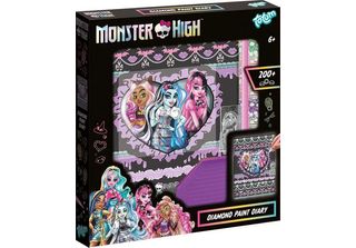 Totum Totum Monster High KūRybinis Rinkinys Diamond Paint Diary, 560116