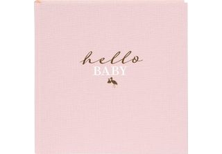 Album Per Bambini Goldbuch Hello.Baby Rosé 30X31 Cm 60 Pagine Bianche