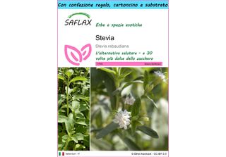 Saflax Set Regalo - Stevia - 100 Semi - Stevia