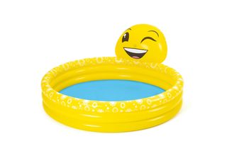 Bestway 3 ANELLI-SWIMILE Piscina Con Spruzzo Mummer Summer Smile, 165X144X69Cm