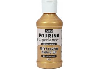 Vernice Acrilica Lucida Da Versare - Oro - 118 Ml