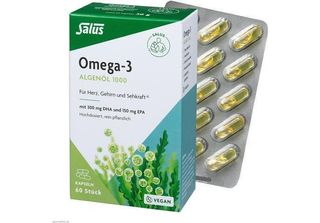 Omega-3 Algaeoel 1000, 60 St Kap