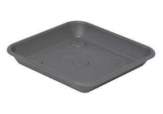 Plastecnic S.P.A. Vassoio Omnia Terrae Antracite Quadrato 30X30Cm