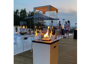 Riscaldatore Per Patio Luce Per Patio Bianca
