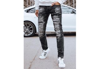Pantaloni Denim Da Uomo Denn Nero S29
