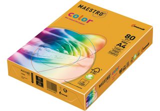 Maestro Kopierpapier Color A4 9417-AG10A80S Altgold 500Bl.