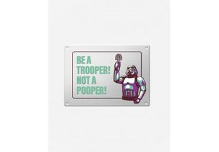 Itemlab Original Stormtrooper Metallschild Stormpooper