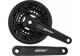 Neco NSP3001 42/34/24 Guarnitura Mtb Nera