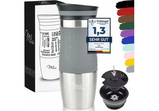 Milu 6109 Milu Isolierbecher Grau 0,37 L