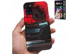Etui Per Samsung Galaxy A21S - Auto Sportiva, Auto Auta Ventilatore + Vetro