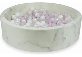Bacino Di Asciugatura 110X30 In Marmo Con Perline 400 Pezzi: Perlina Rosa Chiar…