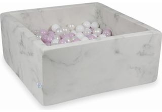 Bacino Di Asciugatura 90X90X40 In Marmo Con Perline 400 Pezzi: Perlina Rosa Chi…