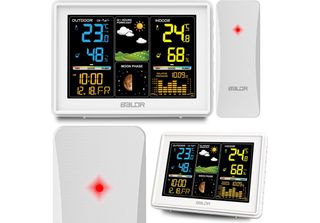 Baldr Meteorologická Stanice S Displejem BD-907 BíLá