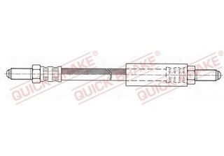 Quick Brake 42.304 Tubo Freno Per Ford Taunus '80 (Gbs, Gbns) Granada (Ggtl, Gg…