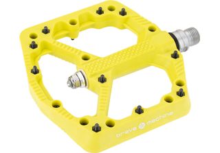 Pedale A Piattaforma Brave "Freeride 1"" Con Confezione Sb, N Limegreen"