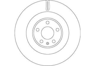 Trw DF6570 - Disco Freno Oe 42510 T7W A01 Per HR-V (Ru)