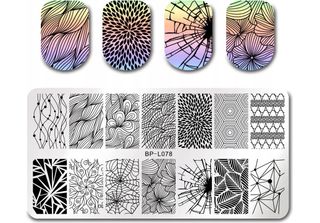 Piastra Per Timbri Born Pretty Nail Art - L078