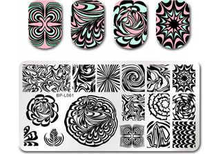 Piastra Per Timbri Born Pretty Nail Art - L061