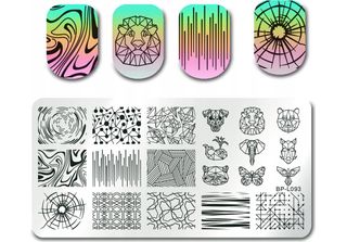 Piastra Per Timbri Born Pretty Nail Art - L093