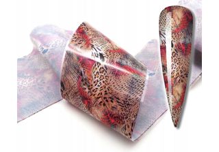 Pellicola Transfer 10Cmx4Cm Leopard Flicked Gepard
