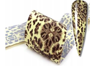 Pellicola Transfer 10Cmx4Cm Leopard Flicked Gepard