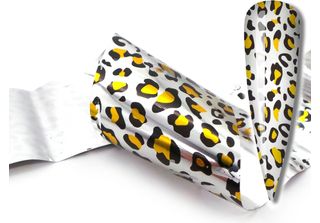 Pellicola Transfer 10Cmx4Cm Leopard Flicked Gepard