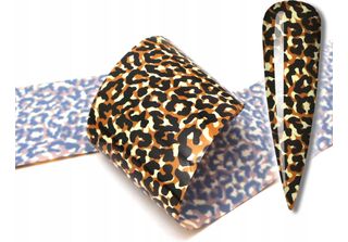 Pellicola Transfer 10Cmx4Cm Leopard Flicked Gepard